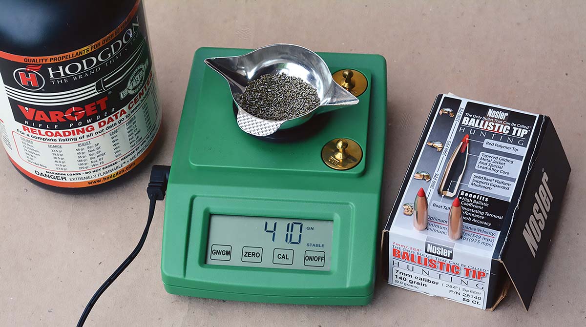 The 7x57 uses relatively modest powder charges that result in efficiency and long barrel life.